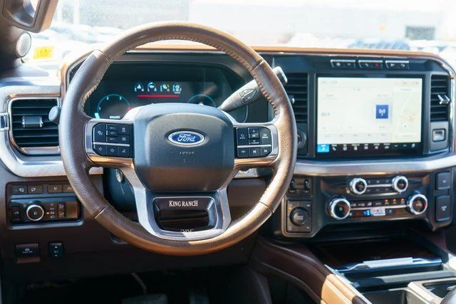 Used 2024 Blue Ford King Ranch image 15