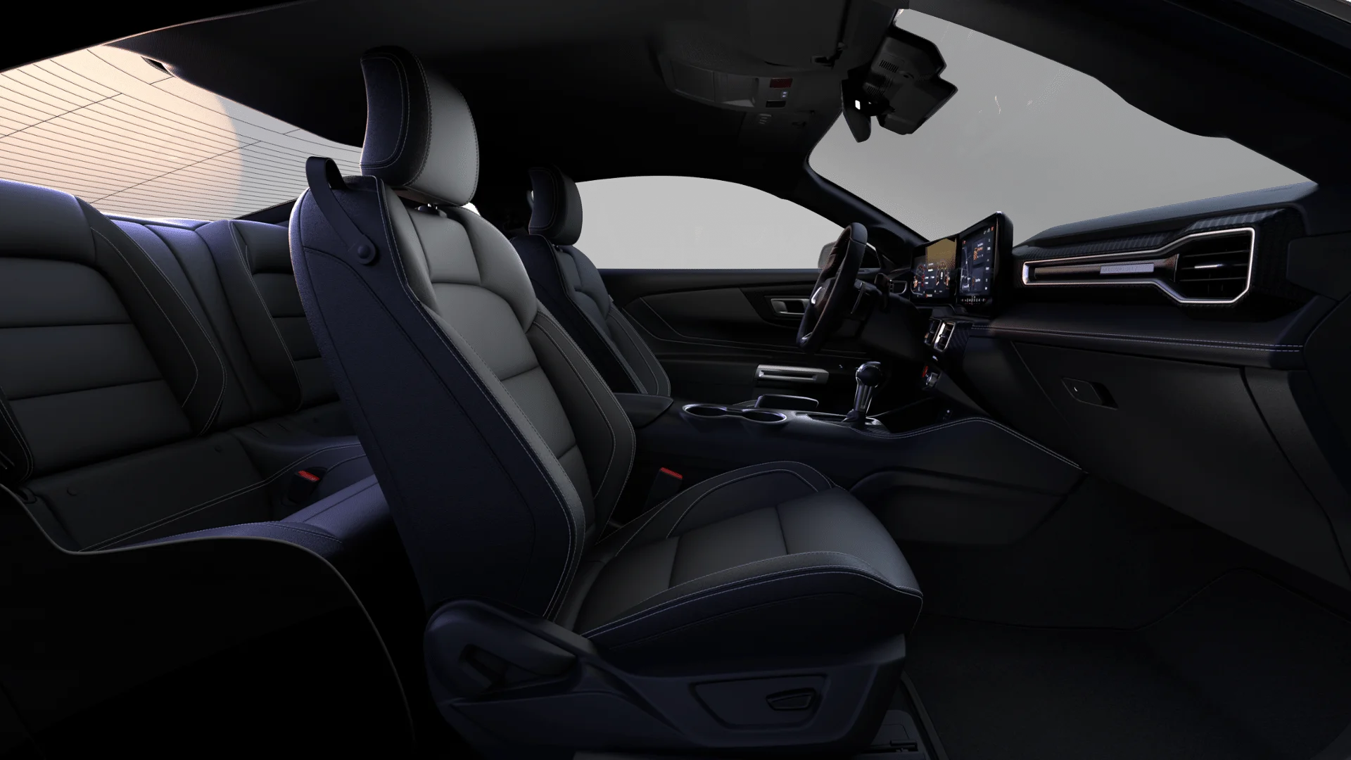 New 2026 Shadow Black Ford EcoBoost® Premium Fastback image 6