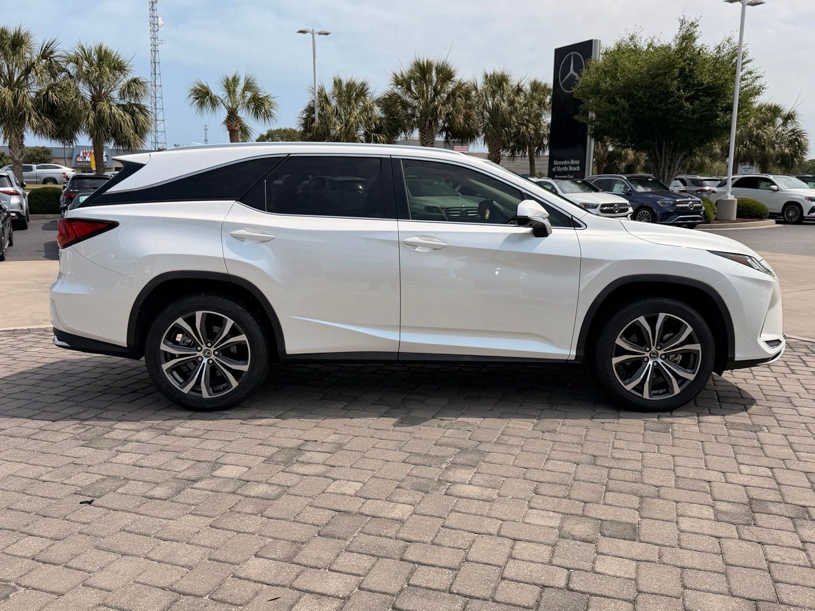 Used 2021 White Pearl Lexus 350L image 8