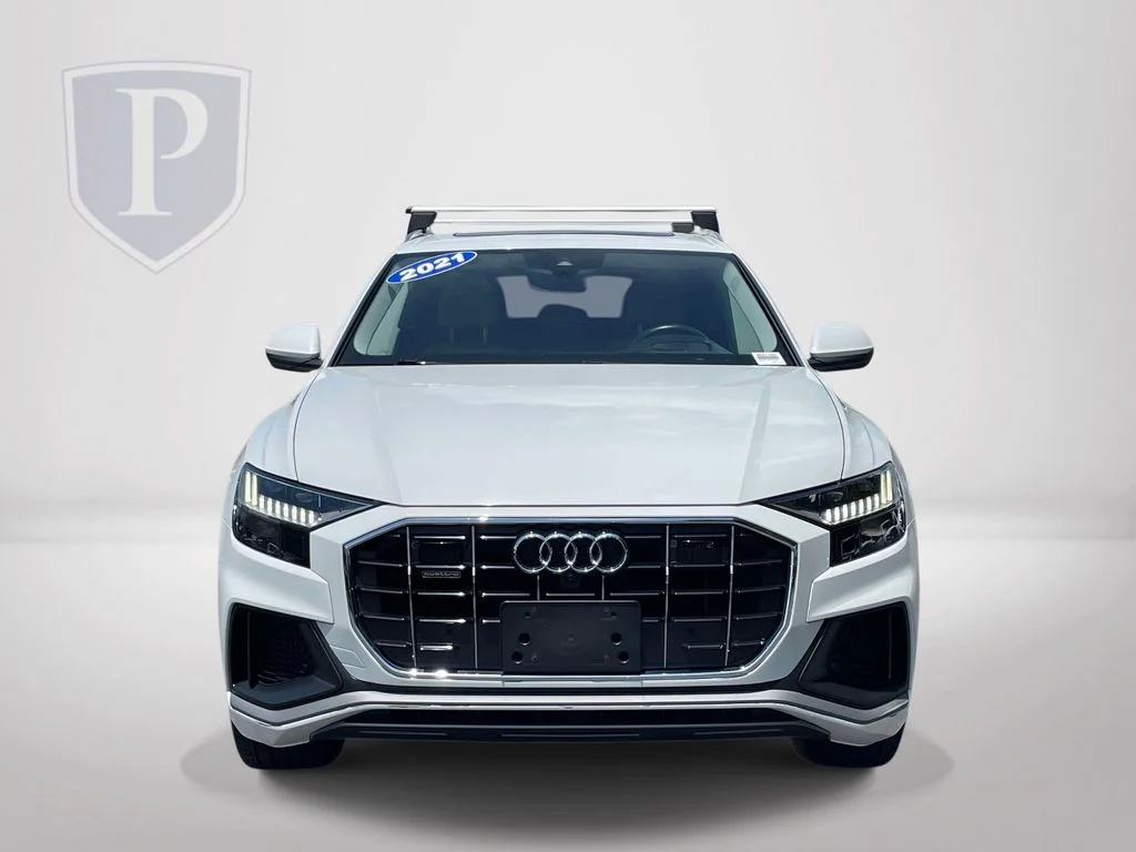 Used 2021 White Audi 55 Prestige image 3