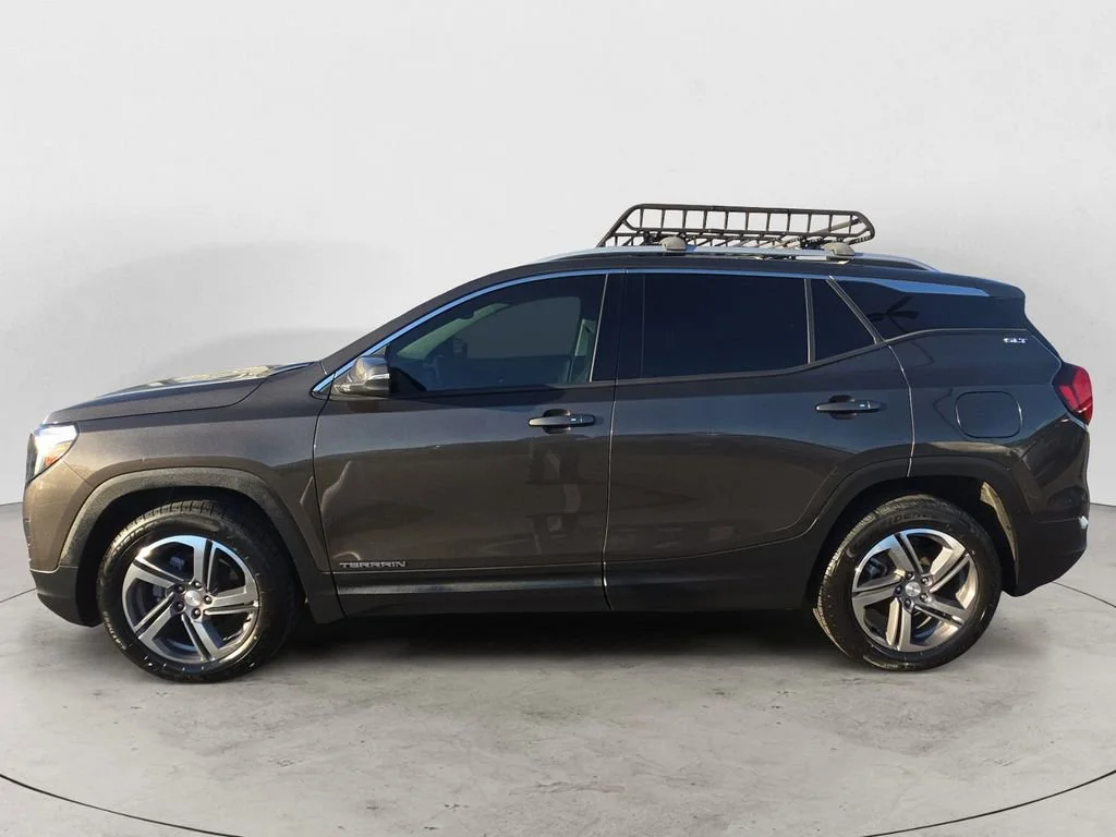 Used 2019 SMOKEY QUARTZ METALLIC GMC SLT image 2