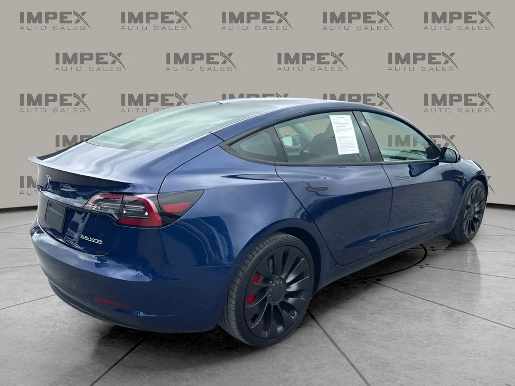 Used 2023 Blue Tesla Performance image 5