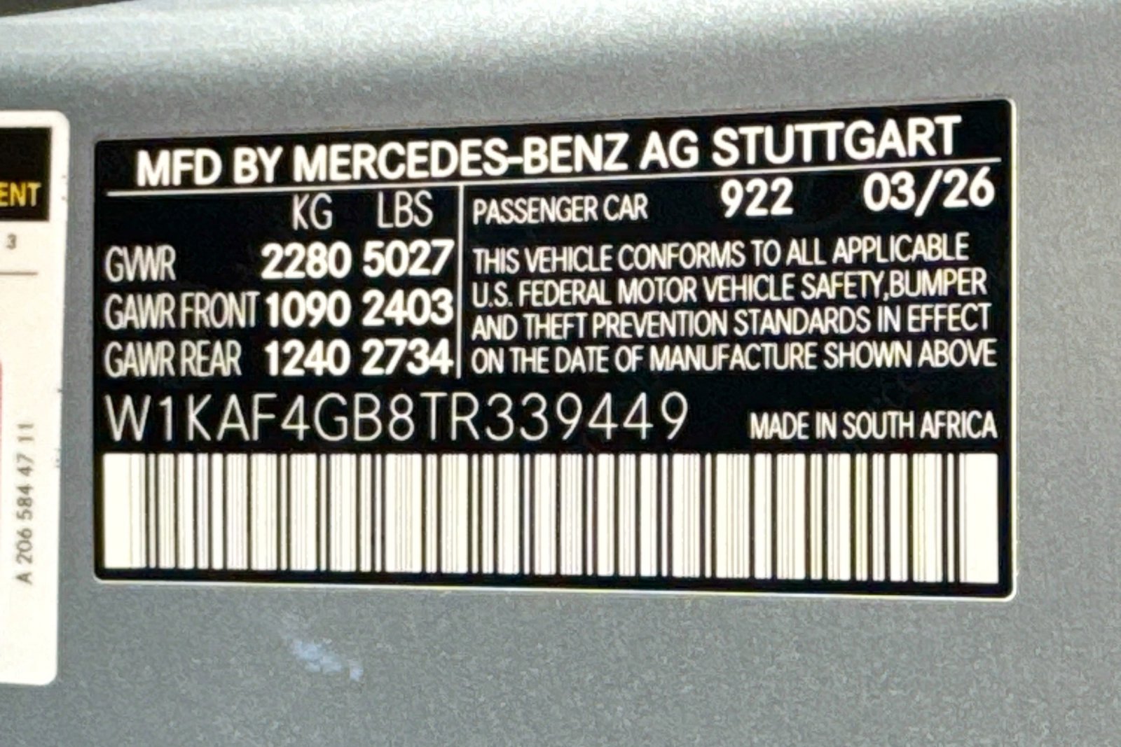 New 2026 Cirrus Silver Metallic Mercedes-Benz C 300 image 30
