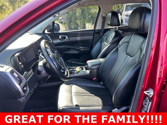 Used 2022 Passion Red Tintc Kia S image 14