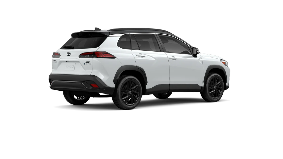 New 2026 Wind Chill Pearl with Jet Black roof Toyota Hybrid XSE image 10