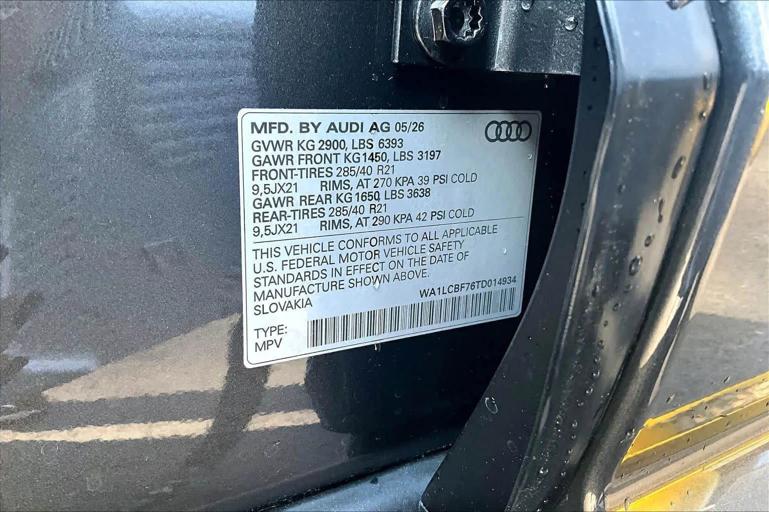 New 2026 Samurai Gray me Audi Premium Plus image 19