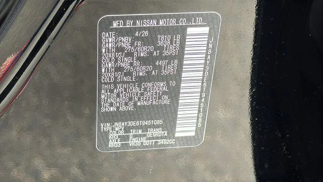 New 2026 Super Black Nissan PRO-4X® image 30