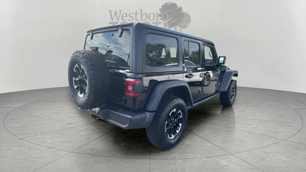 Used 2024 Black Jeep Hybrid Rubicon 4xe image 6