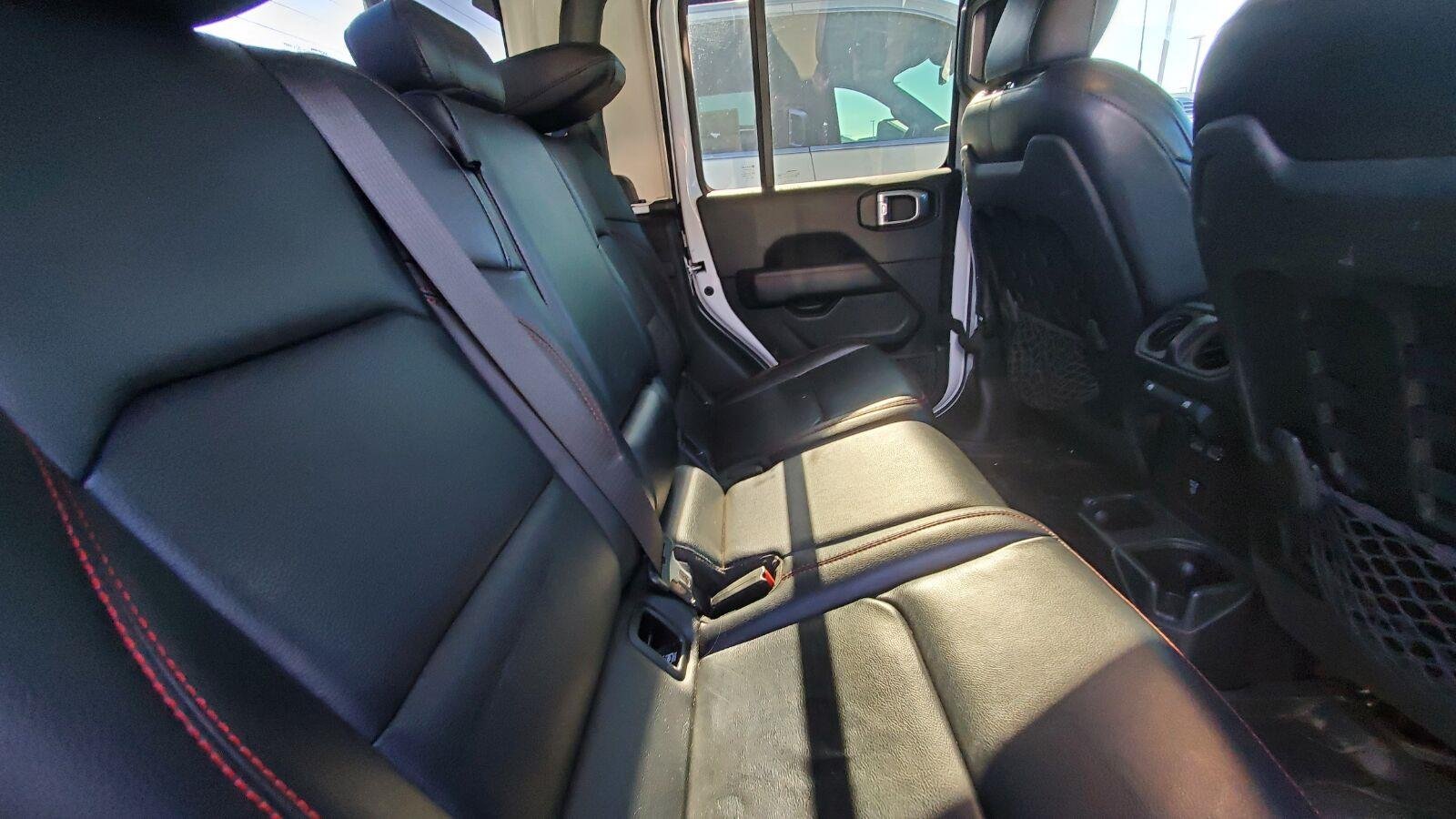 Used 2021 Bright White Clearcoat Jeep Rubicon image 6