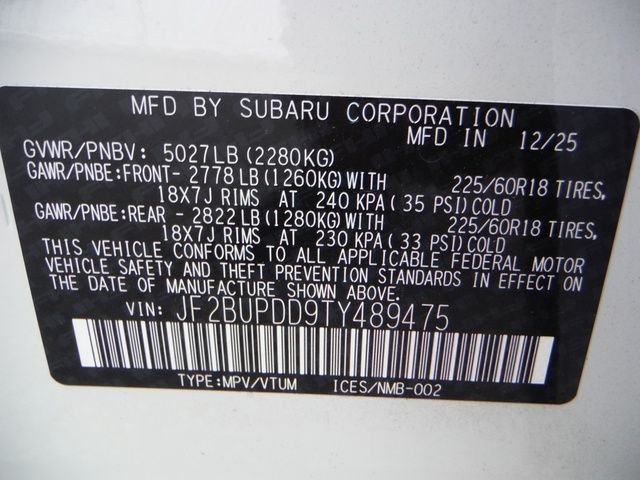 Used 2026 White Subaru Limited image 52