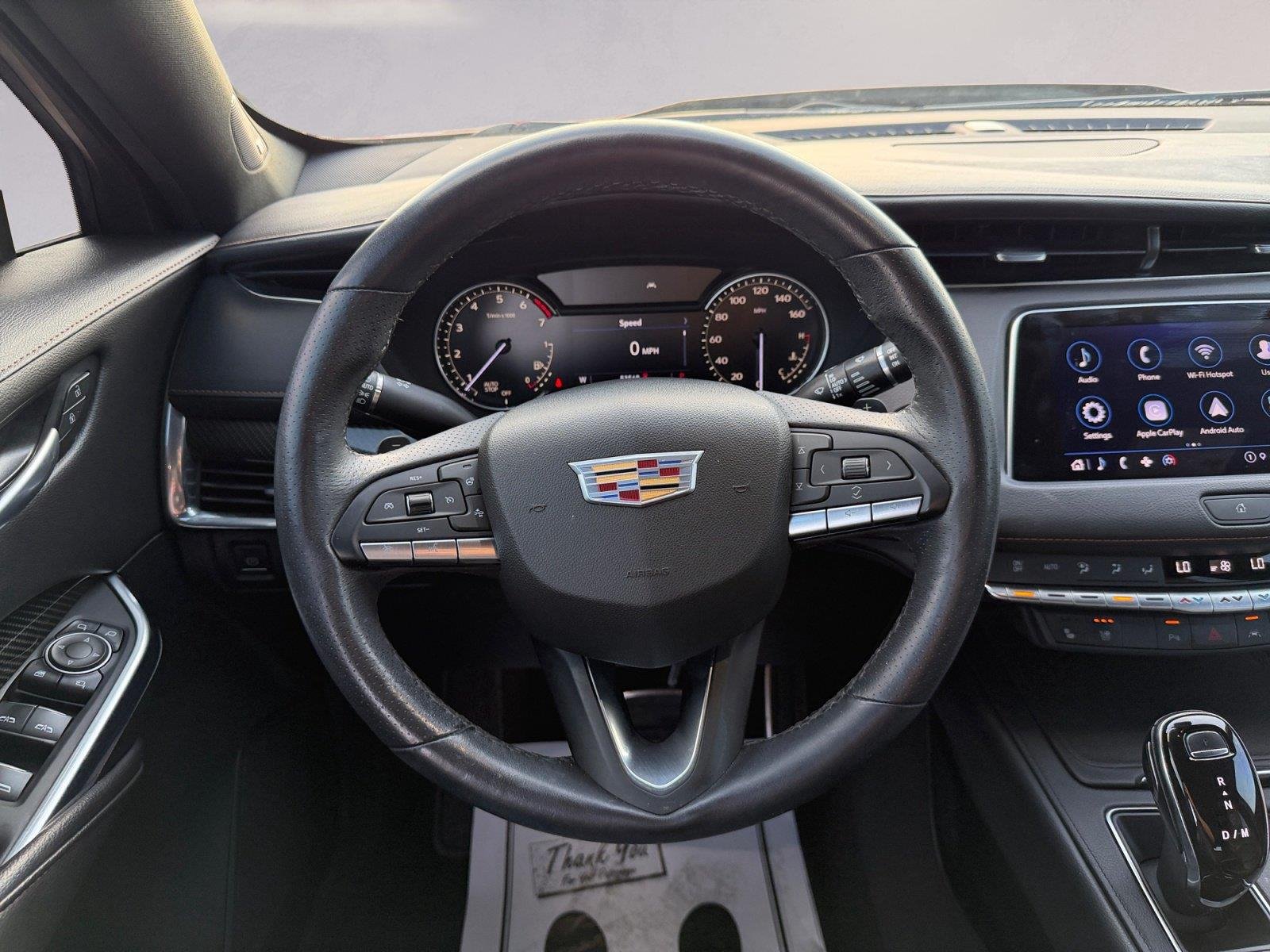 Used 2023 Radiant Red Tintcoat Cadillac FWD Sport image 12