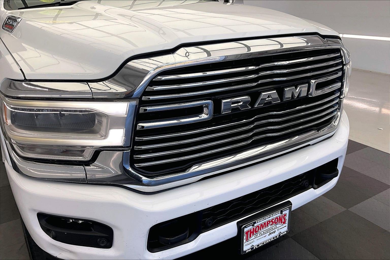 Used 2023 Bright White Clearcoat Ram Laramie image 30