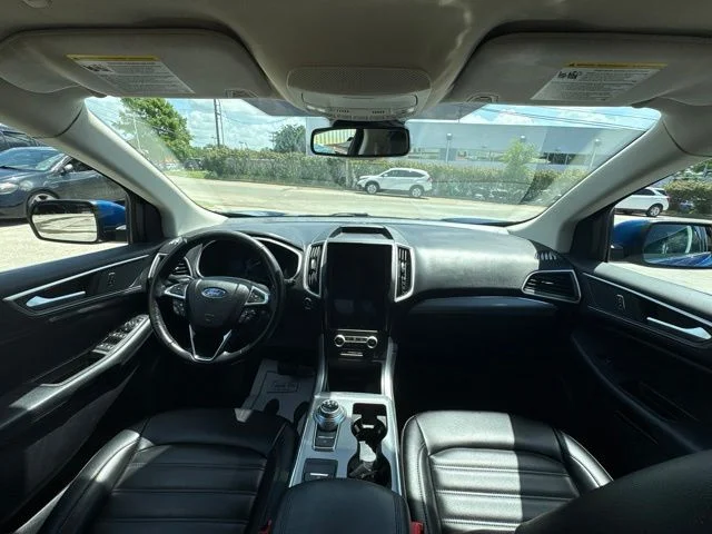 Used 2021 Blue Ford SEL image 18