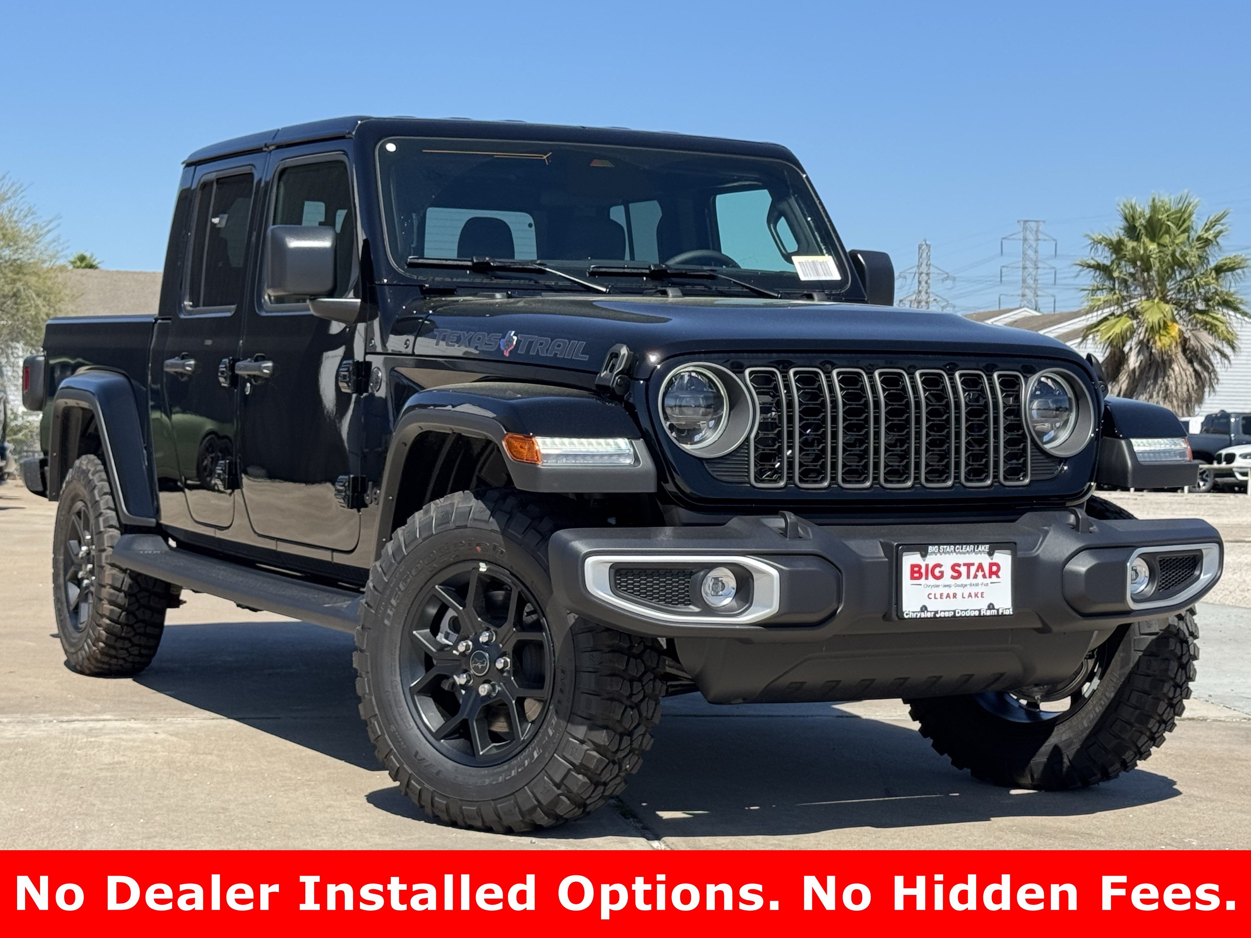 New 2026 Black Clear-Coat Exterior Paint Jeep Texas Trail image 2