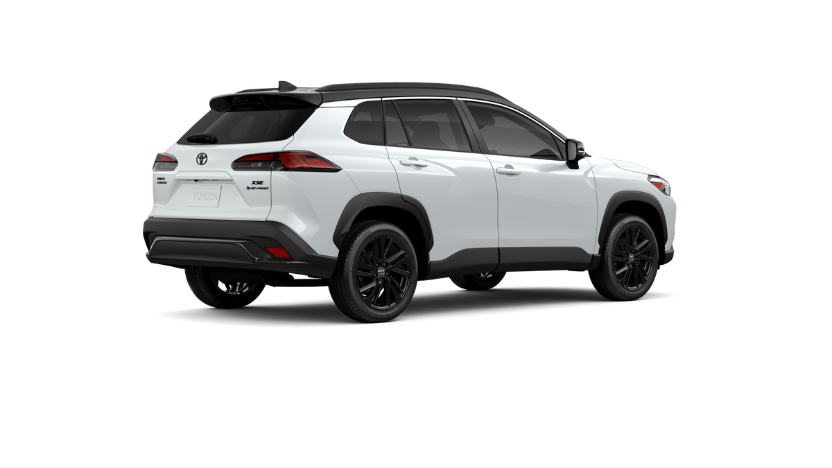 New 2026 Wind Chill Pearl with Jet Black roof Toyota Hybrid XSE image 11