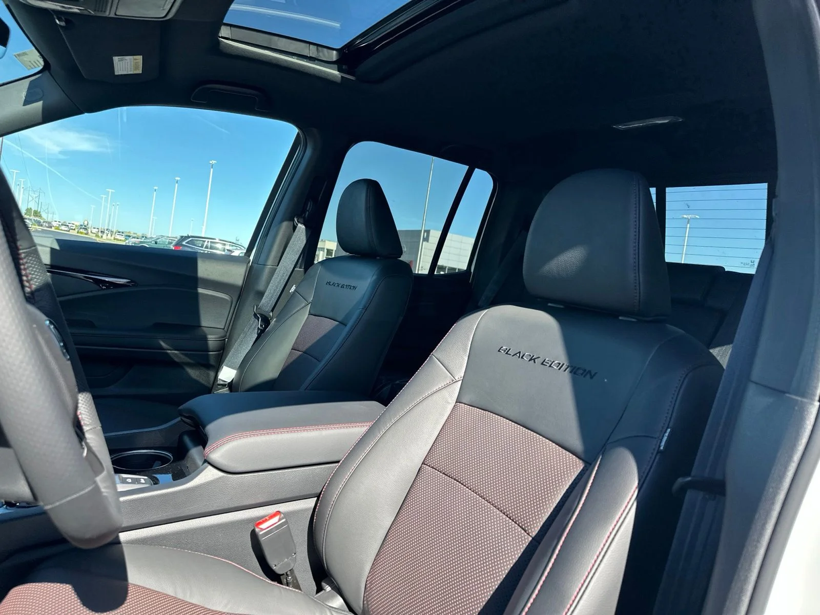 New 2026 Platinum White Pearl Honda Black Edition image 12