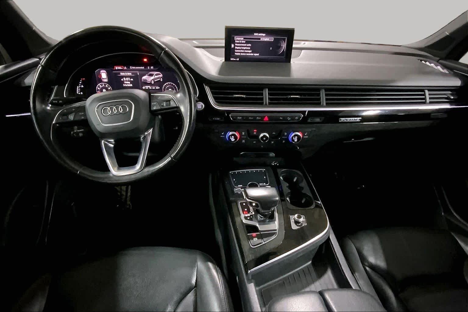 Used 2018 Glacier White Metallic Audi Premium Plus image 16