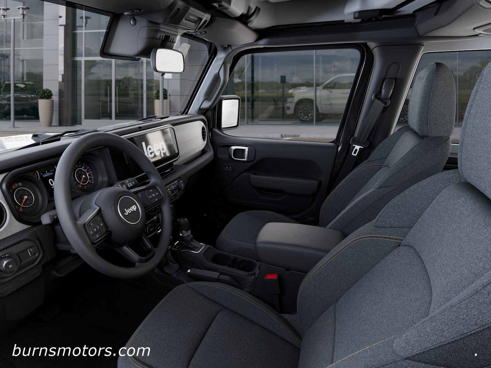New 2026 Granite Crystal Metallic Clear-Coat Exterior Paint Jeep Sport 2-Door image 22