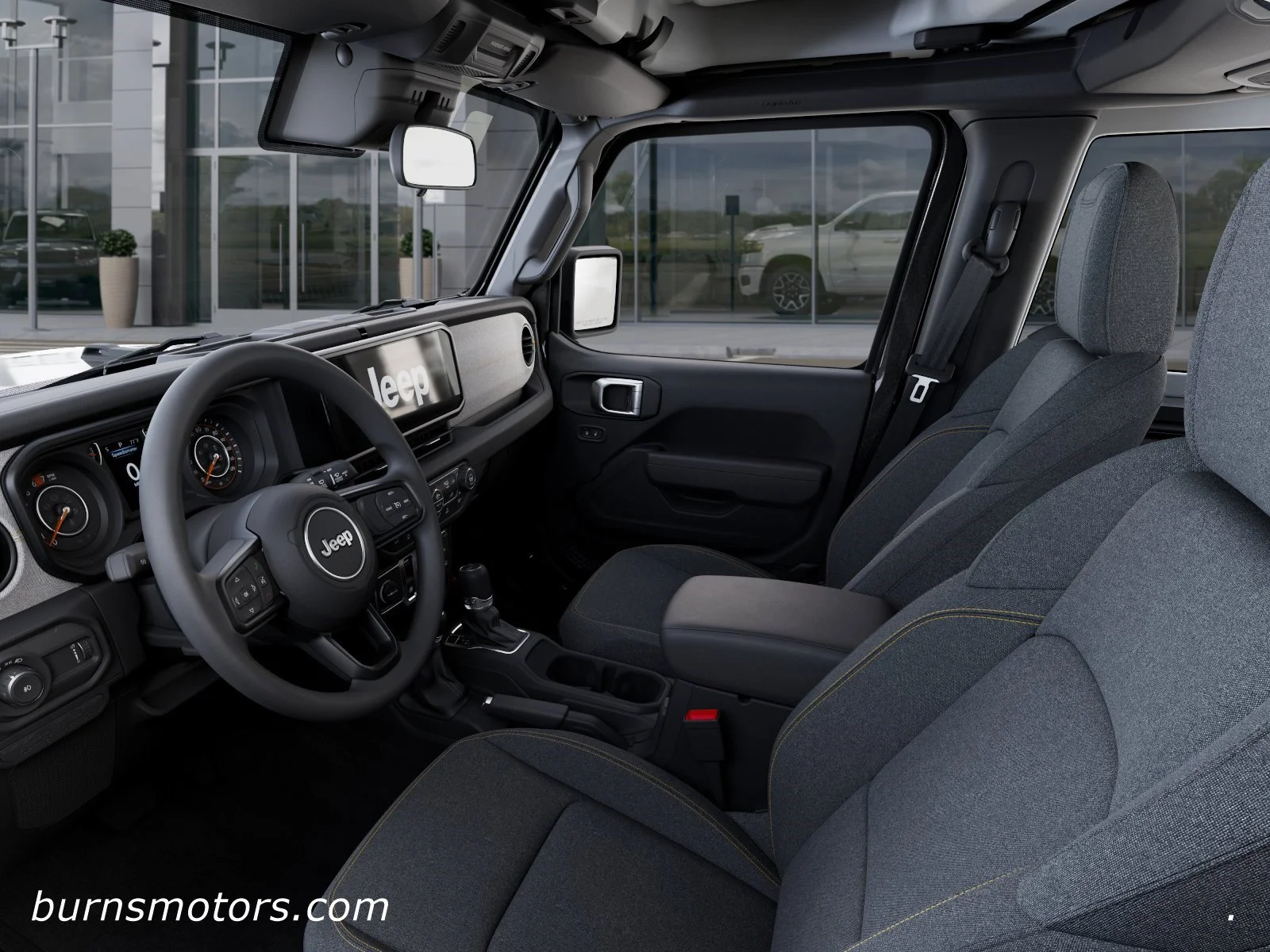 New 2026 Granite Crystal Metallic Clear-Coat Exterior Paint Jeep Sport 2-Door image 22