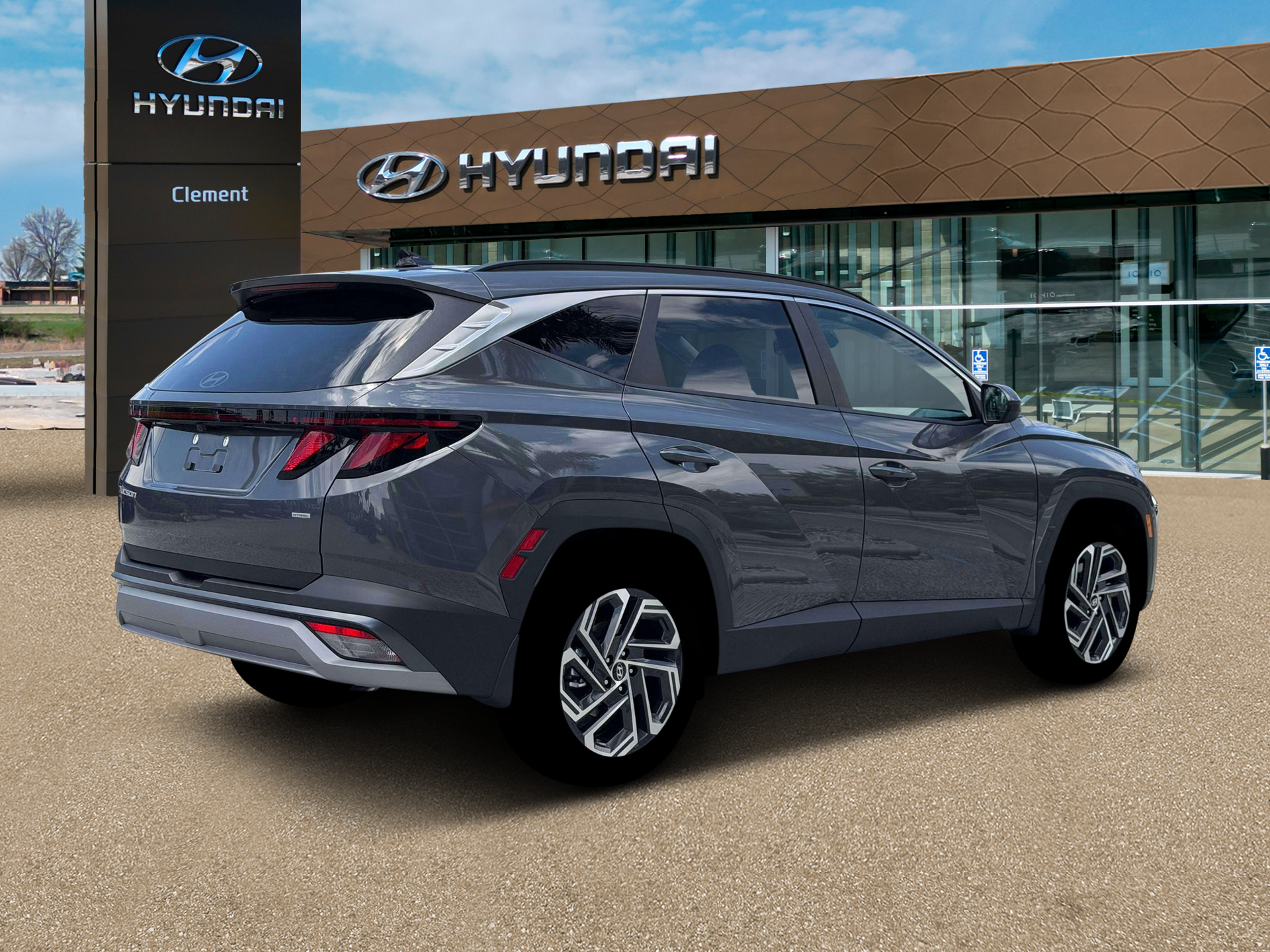 New 2026 Gray Hyundai SEL Plus AWD image 5