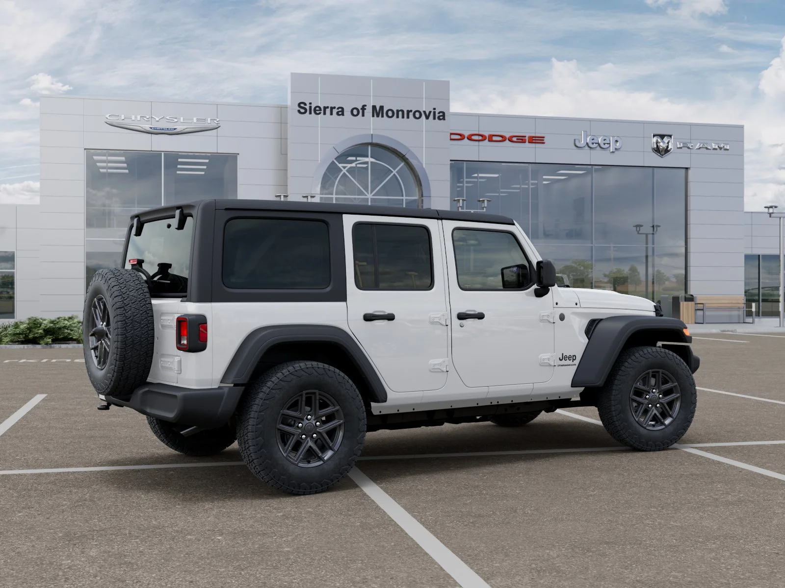 New 2026 Bright White Clearcoat Jeep Sport S image 30