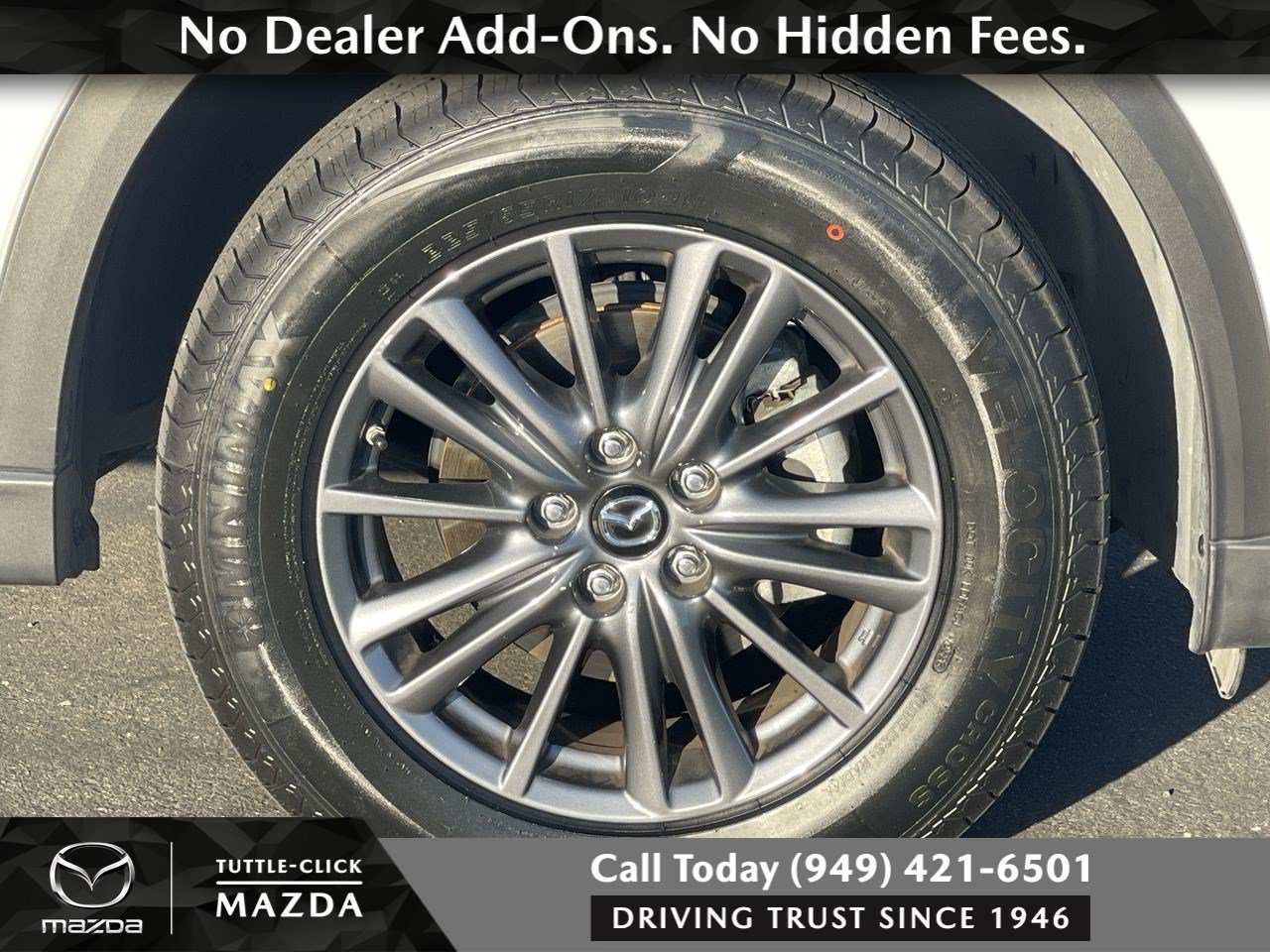 Used 2020 Snowflake White Pearl Mica Mazda Touring image 10