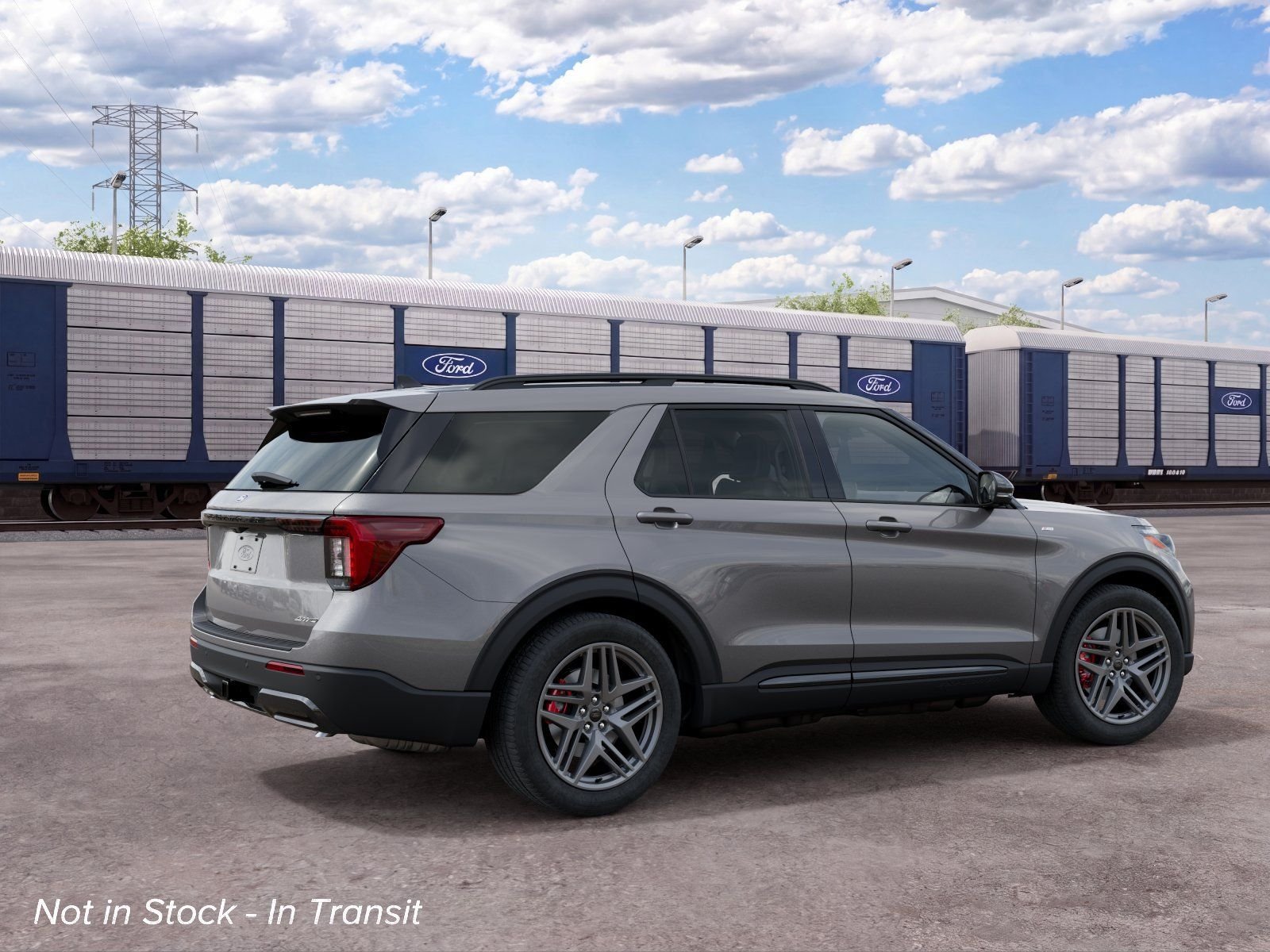 New 2027 Carbonized Gray Metallic Ford ST-Line image 6