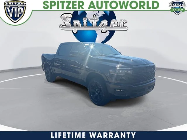New 2026 Diamond Black Crystal Pearl-Coat Exterior Paint RAM Big Horn/Lone Star image 2