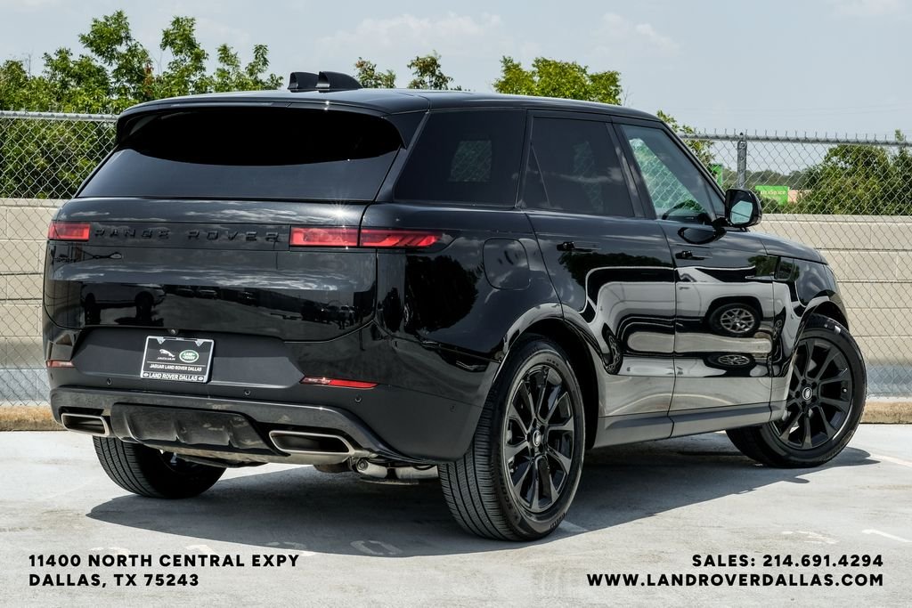 Certified Used 2025 Santorini Black Metallic Land Rover SE image 8