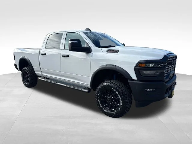 New 2026 Bright White Clear-Coat Exterior Paint RAM Tradesman image 1