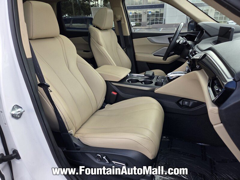 Certified Used 2024 Platinum White Pearl Acura MDX image 16