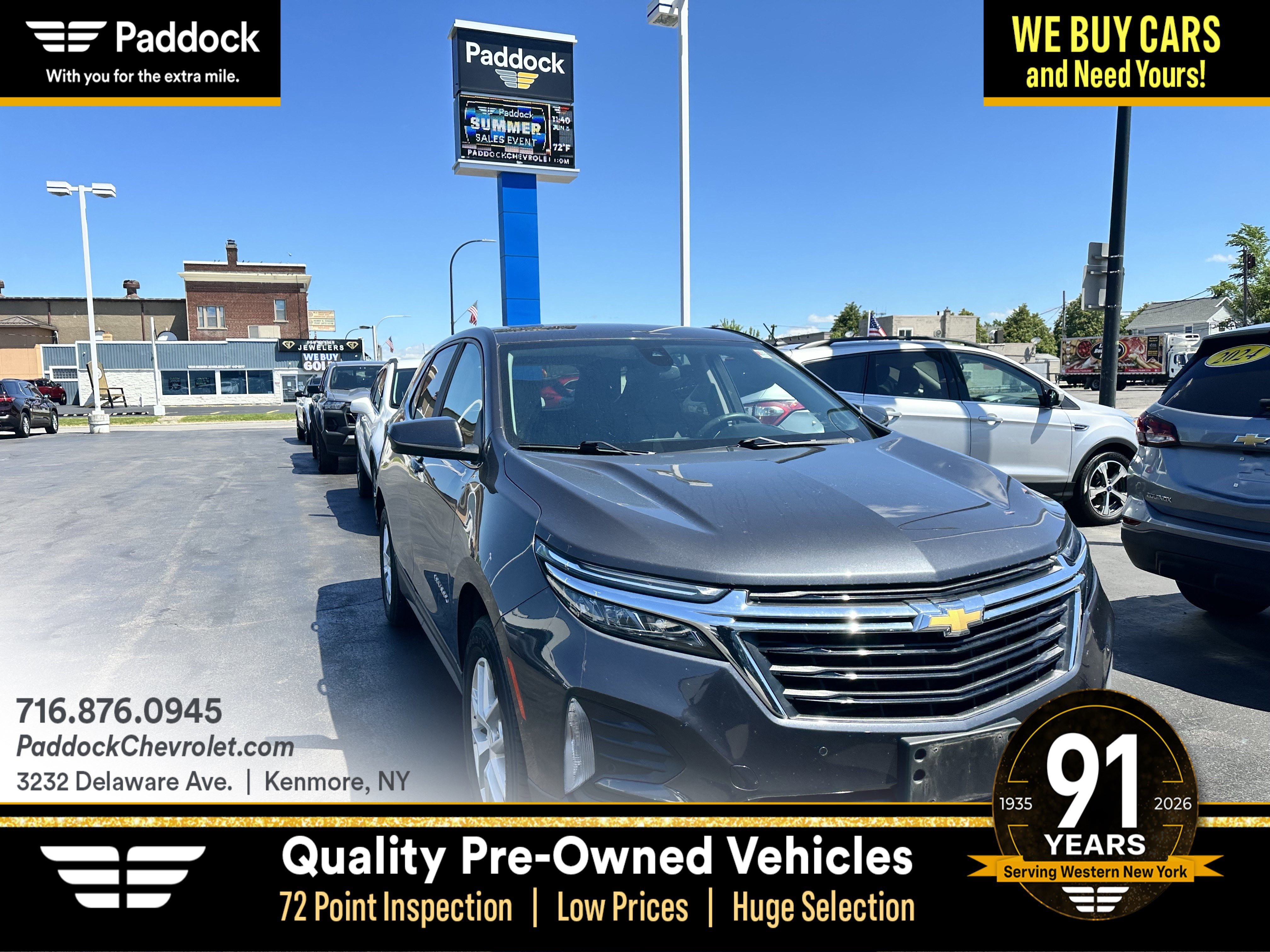 Used 2022 Iron Gray Metallic Chevrolet LT image 1