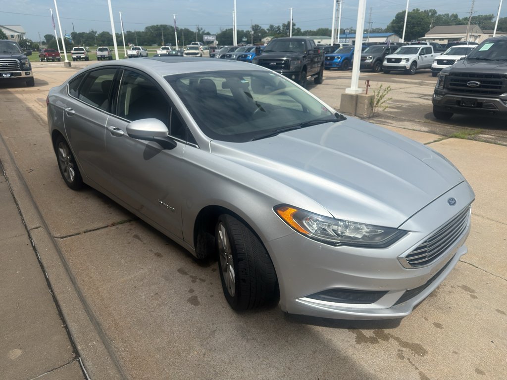 Used 2017 Ingot Silver Ford Hybrid SE image 7