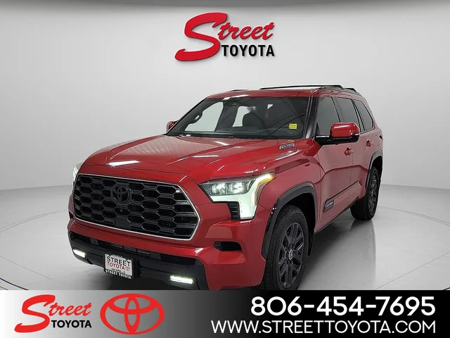 Certified Pre-Owned 2024 Toyota Sequoia Platinum 4WD Sport Utility For Sale in Amarillo, TX