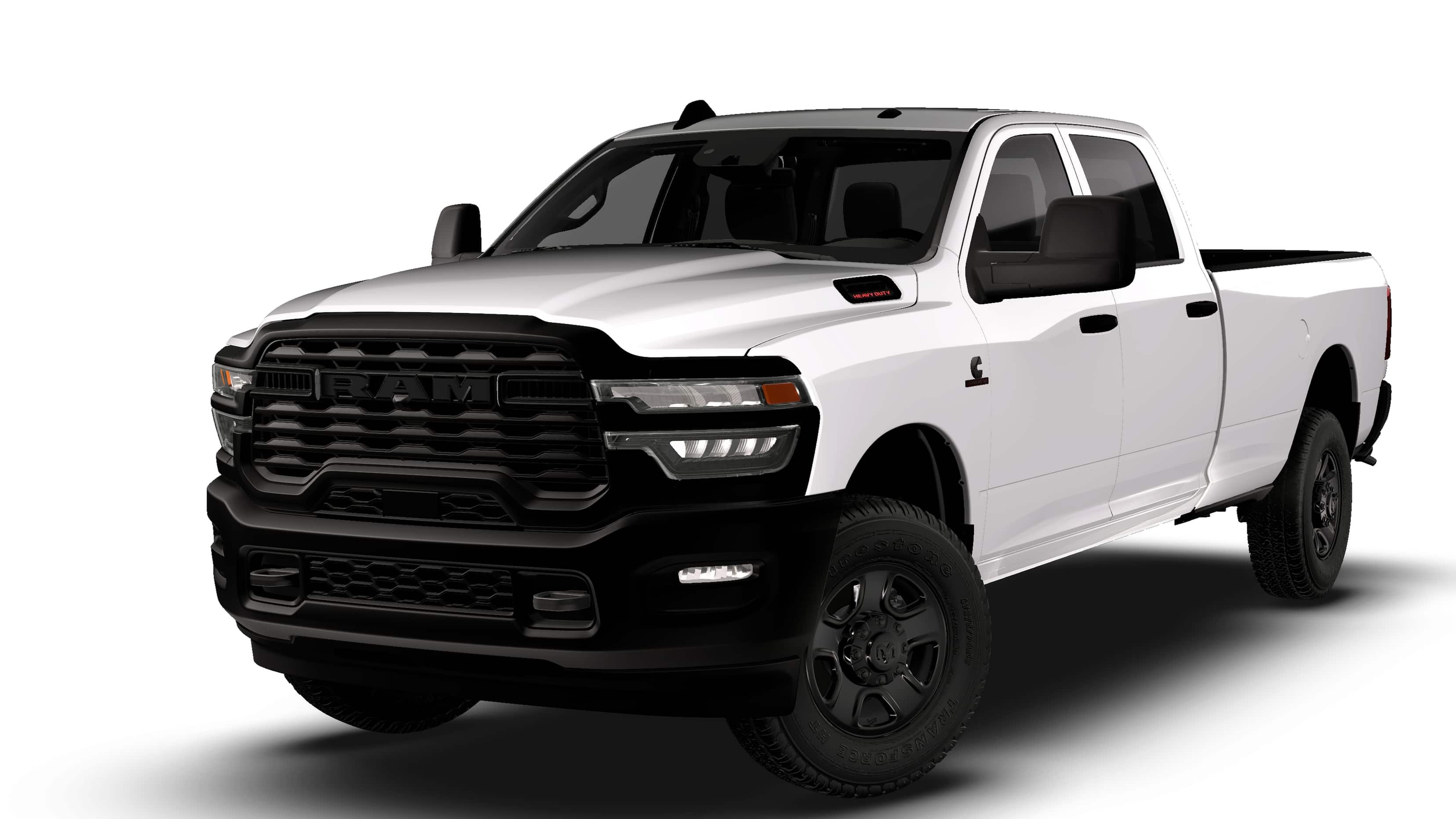 New 2026 Bright White Clear-Coat Exterior Paint RAM TRADESMAN image 13