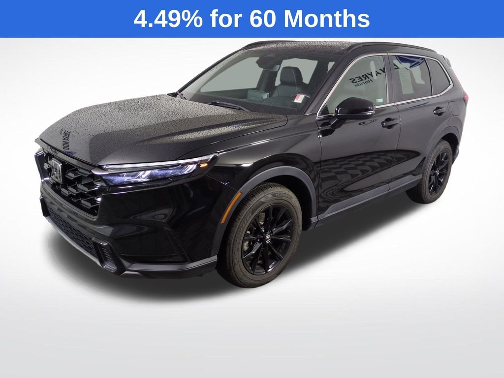 Certified Used 2024 Crystal Black Pearl Honda Sport-L image 1