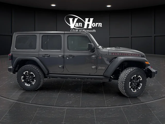 New 2026 Granite Crystal Metallic Clear-Coat Exterior Paint Jeep Rubicon image 2