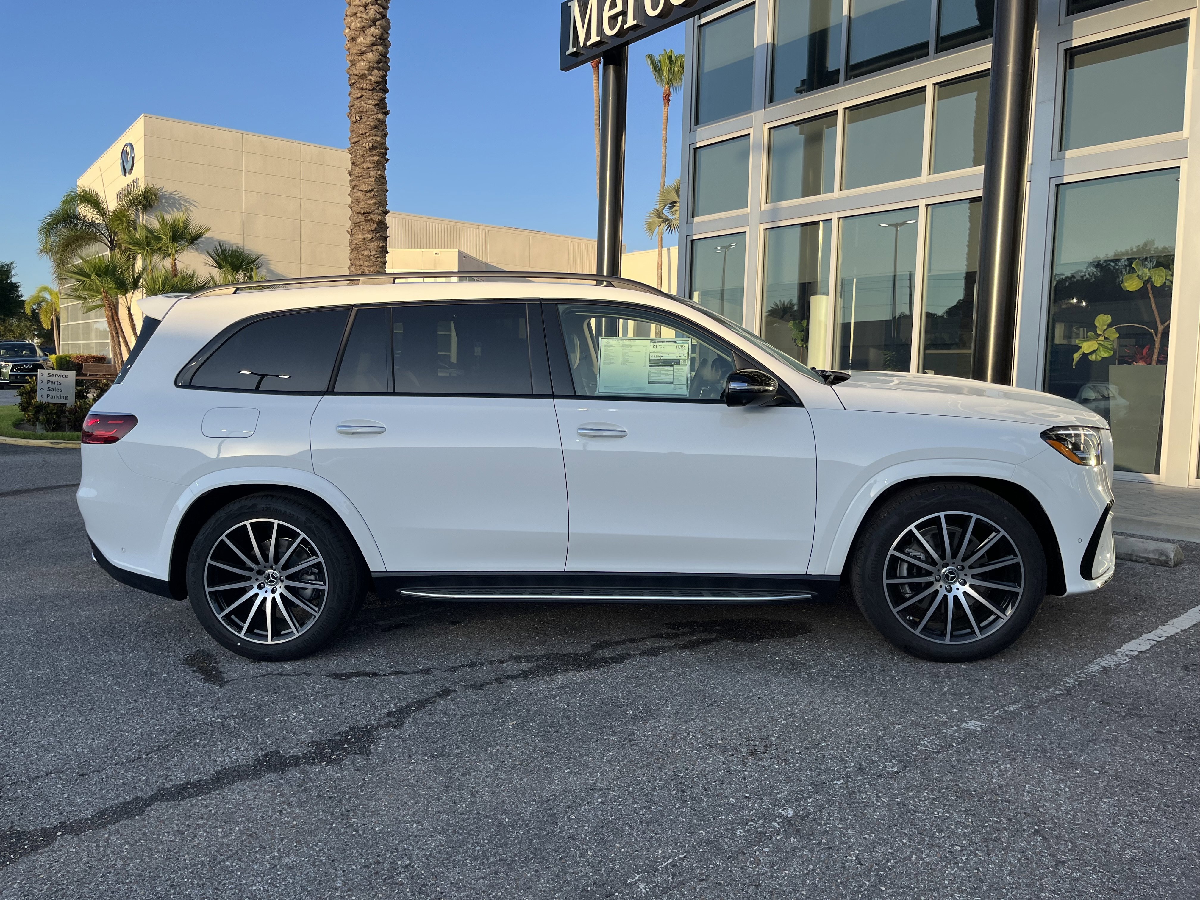 New 2026 Polar White Mercedes-Benz GLS 450 image 8
