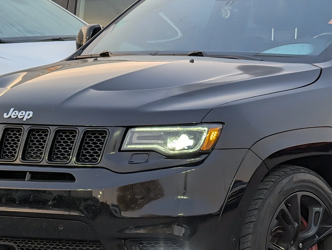 Used 2017 Black Jeep SRT - - Adaptive Cruise - Blind Spot - 20 Wheels & More! image 10
