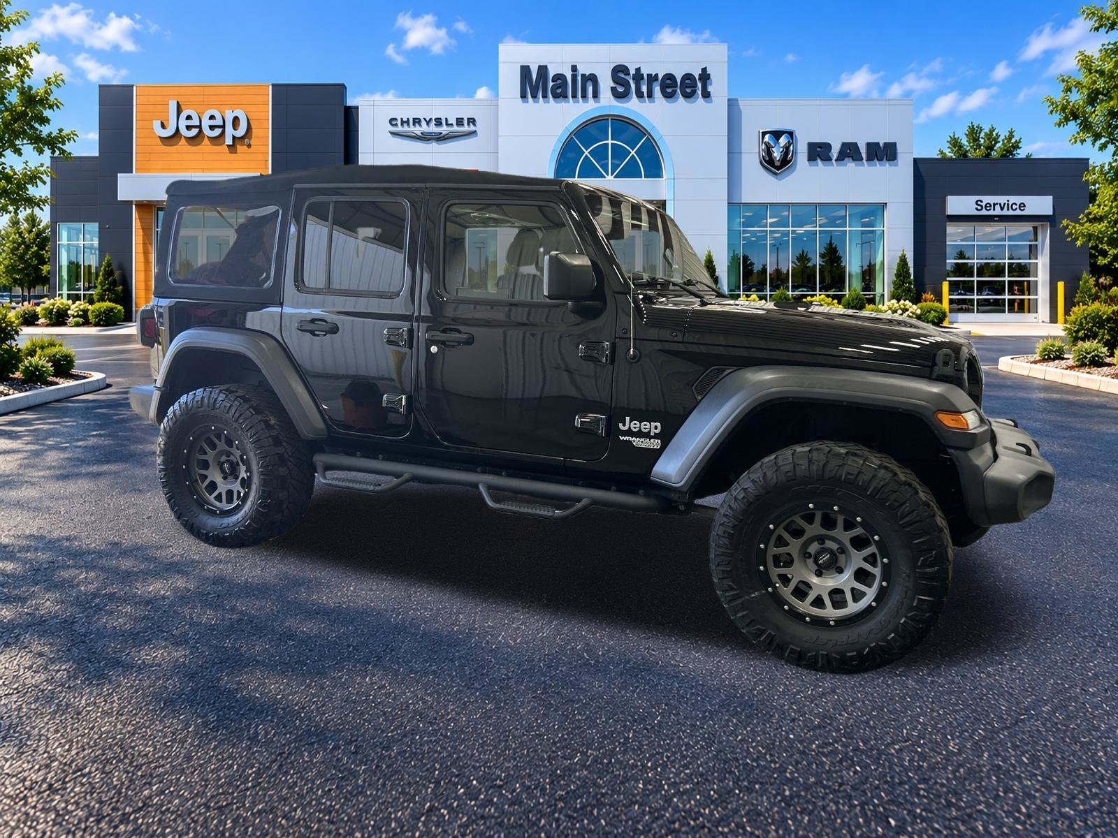 Used 2018 Black Jeep Unlimited Sport S image 8