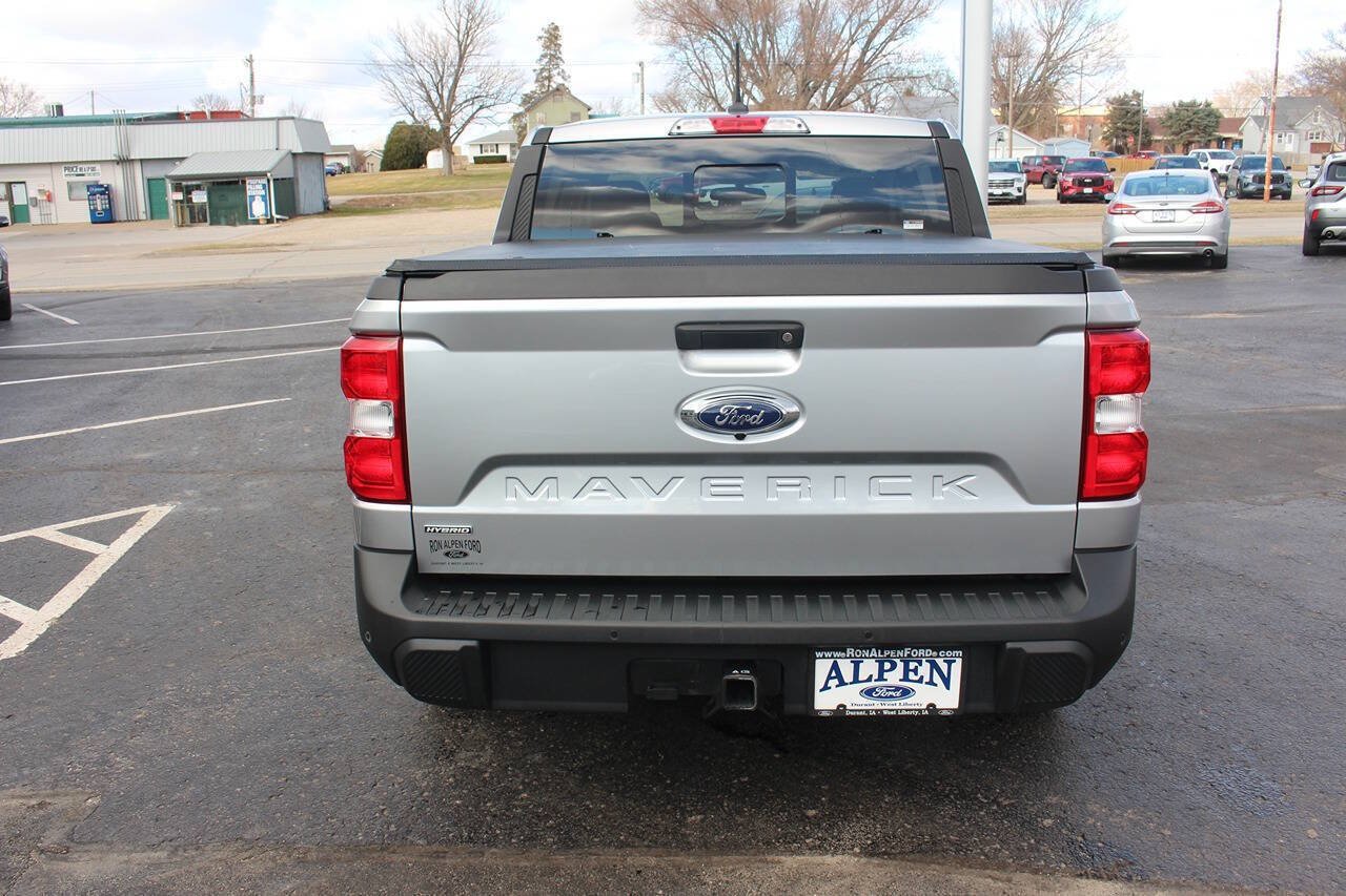 Used 2024 Iconic Silver Metallic Ford Lariat 4dr SuperCrew 4.5 ft. SB image 5