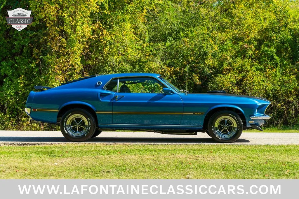 Used 1969 Blue Ford Mach 1 image 86
