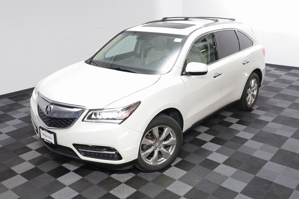 Used 2014 Acura MDX Advance and Entertainment Package with VIN 5FRYD4H81EB011086 for sale in Hinsdale, IL