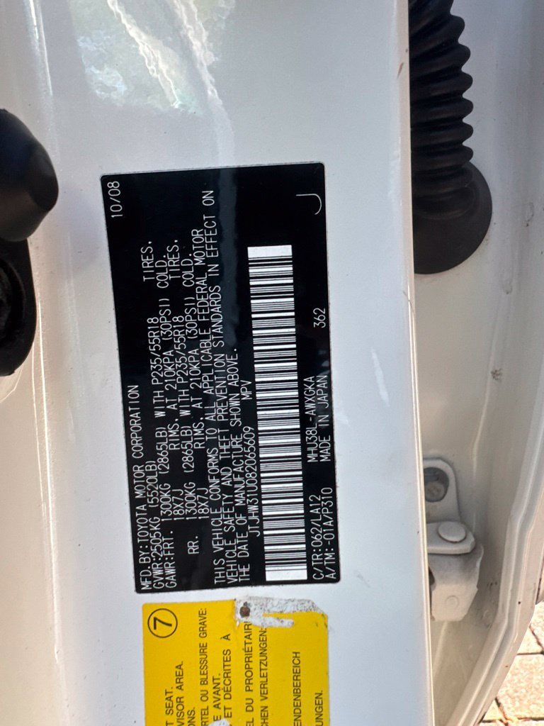 Used 2008 Crystal White Lexus 400h image 27