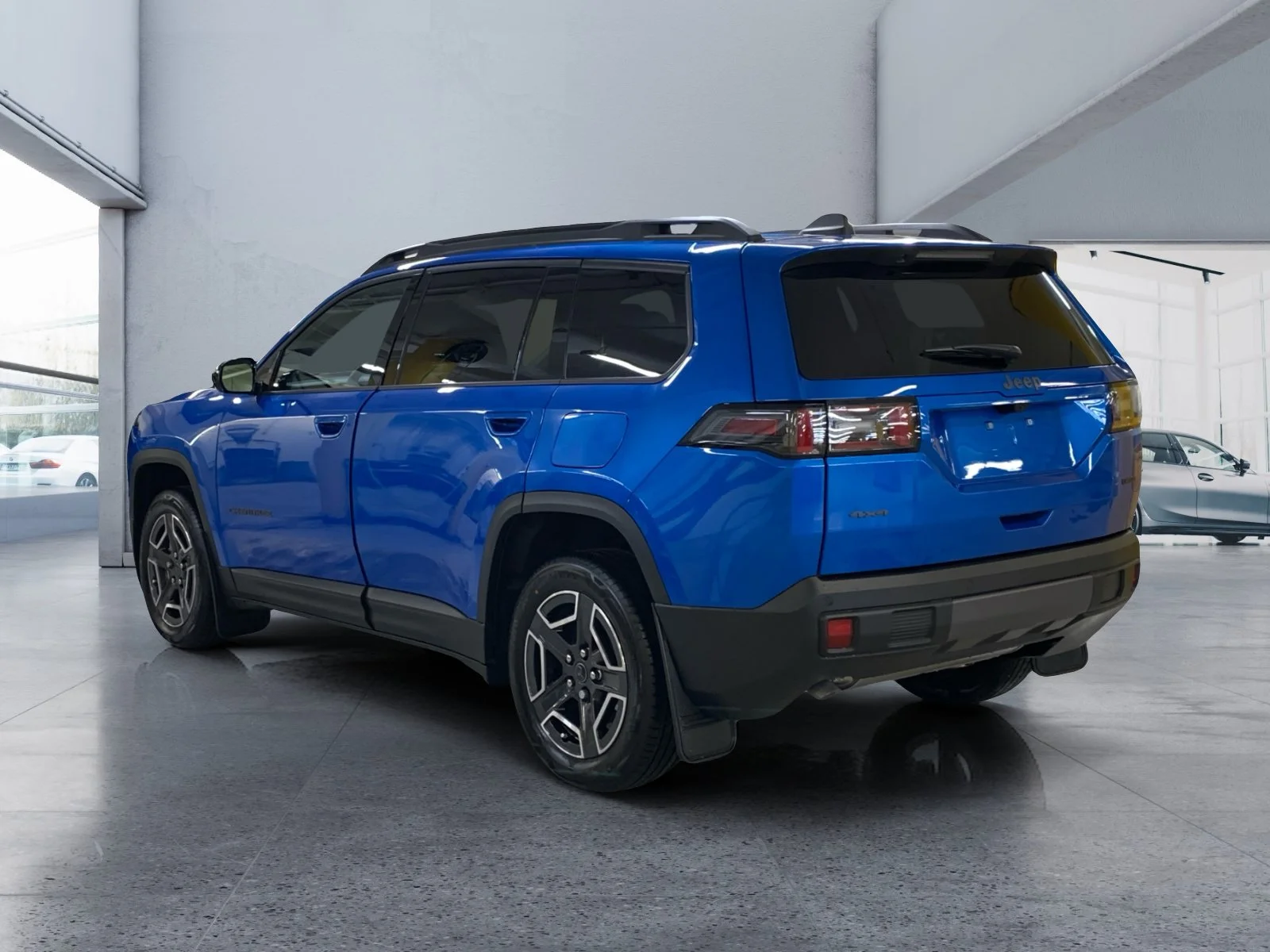 New 2026 Hydro Blue Pearl Jeep Laredo image 3