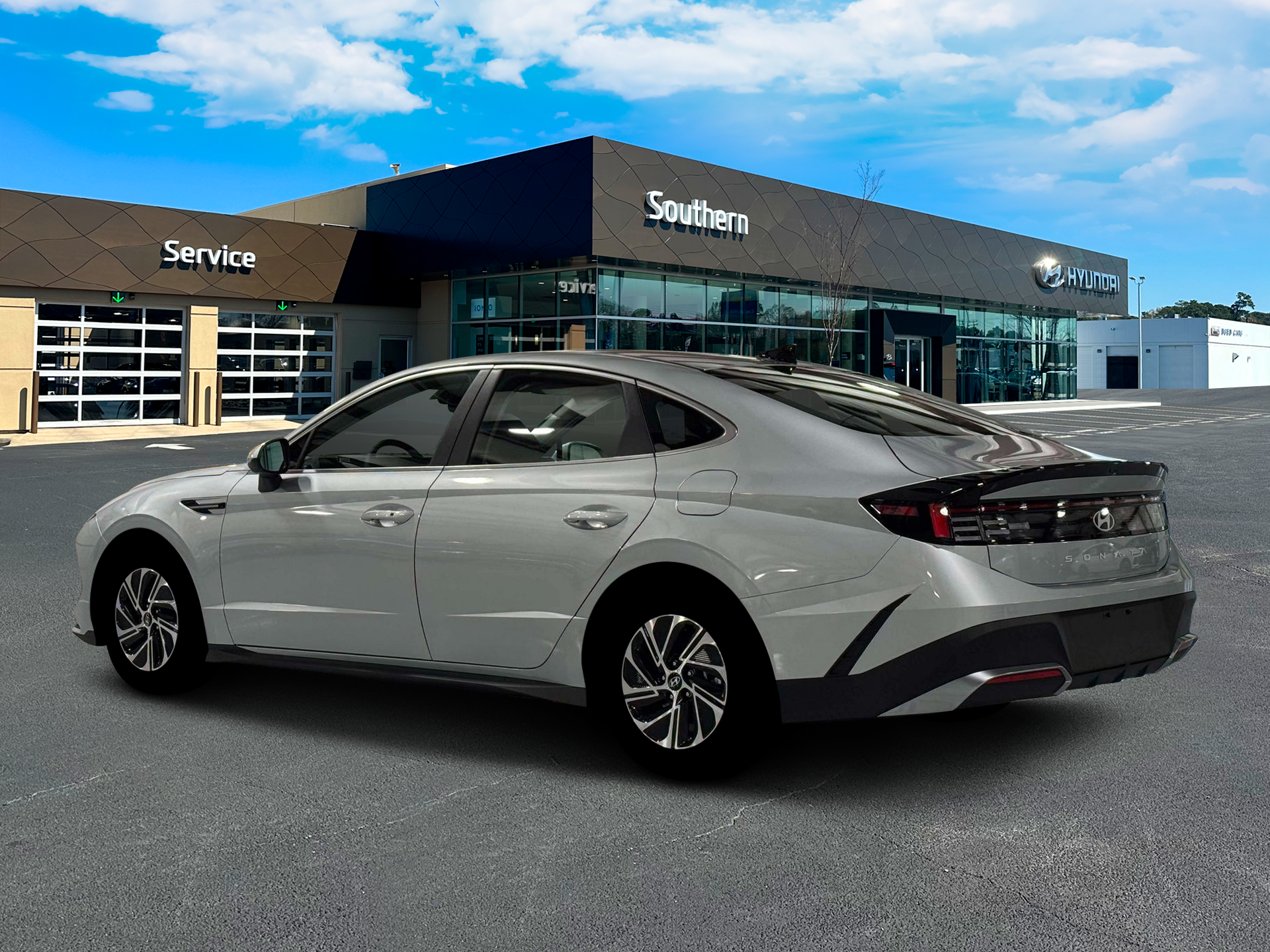 New 2026 Silver Hyundai Blue image 4