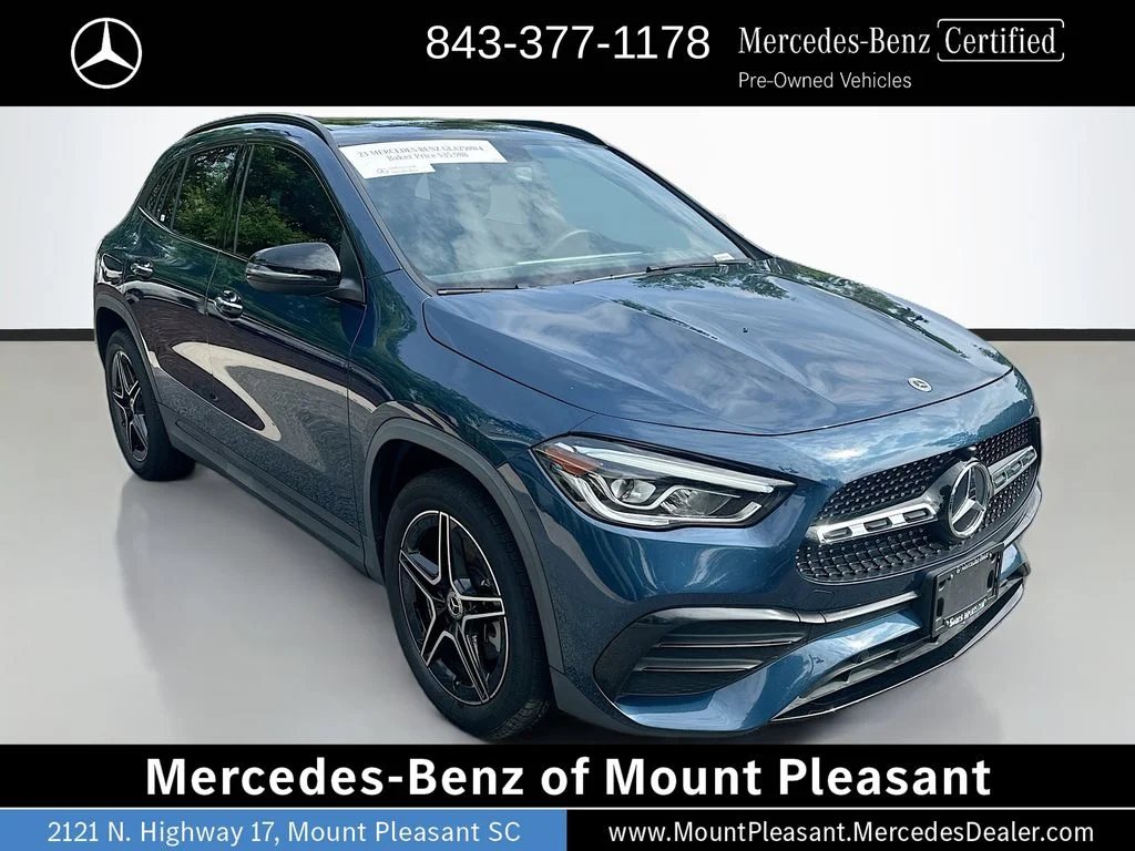 Certified Used 2023 Denim Blue Metallic Mercedes-Benz GLA 250 image 3
