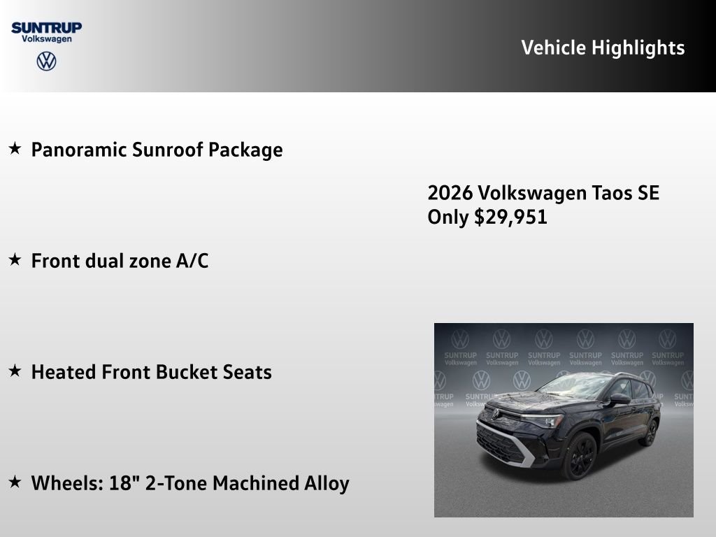 New 2026  Volkswagen 1.5T SE image 7