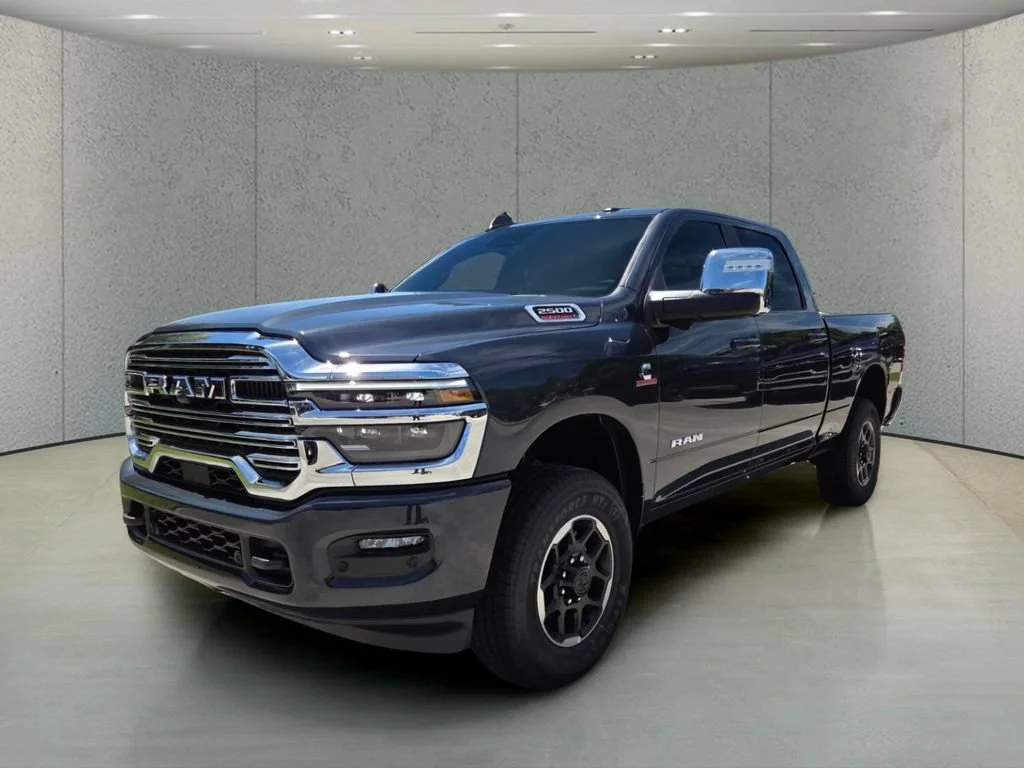 New 2026 Forged Blue Metallic Exterior Paint RAM Laramie image 11