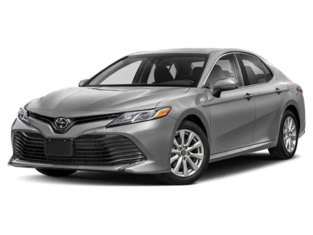 Used 2018 Celestial Silver Metallic Toyota LE image 1